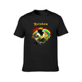 Rainbow Rising Rock N Roll Heavy Metal Music Band O-Neck Unisex 100% Cotton Short-Sleeve T-Shirts Black