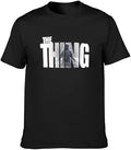 The Thing John Carpenter Retro Horror Movie T-Shirt Unisex Black Mens Tees