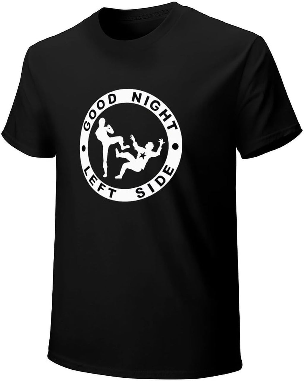 Good Night Left Side T Shirt For Men