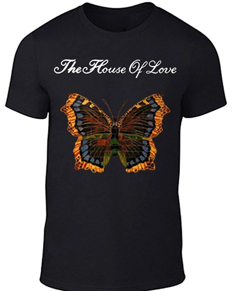 The House of Love Butterfly Smiths T Shirt Graphic Printed Top Tee for Men
