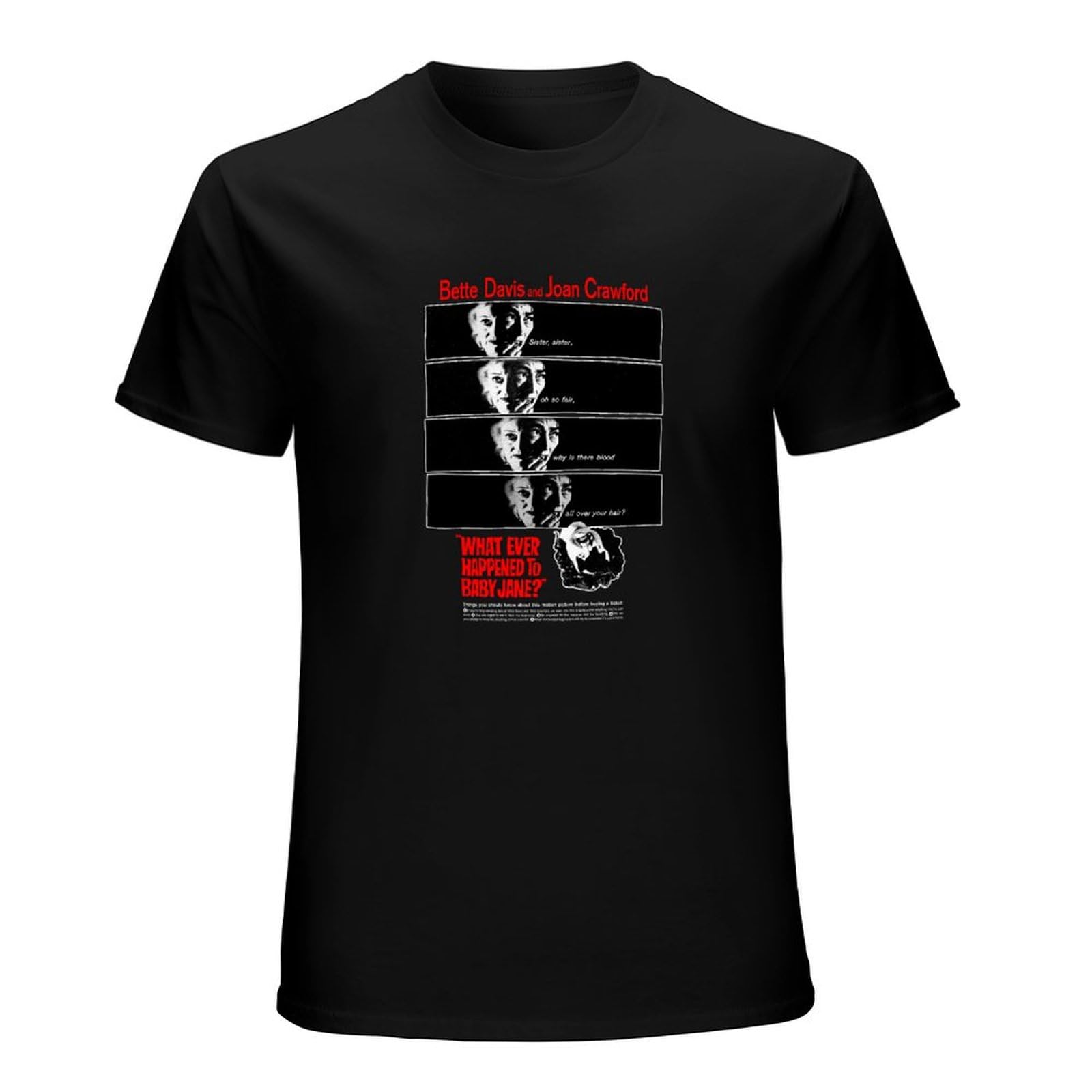 T-shirt pré-rétréci « Whatever Happened to Baby Jane » 100 % coton