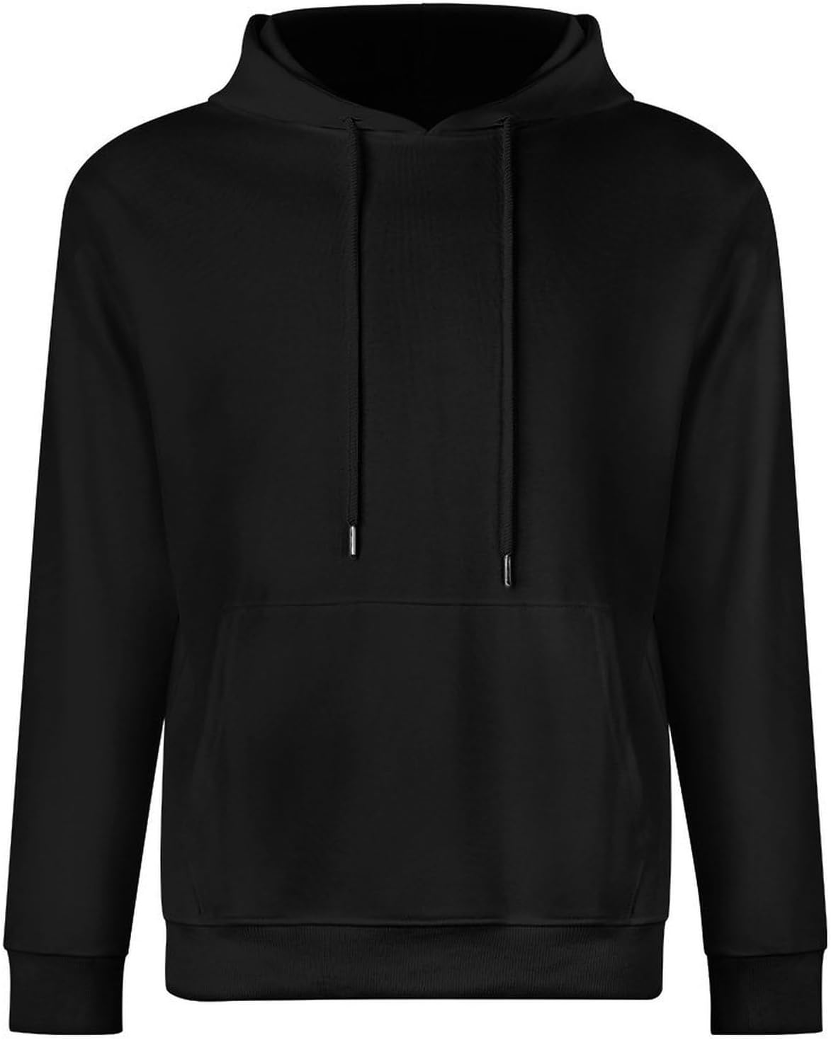 Men Skate Hip Hop Skull Sullen Erosion Hoodies Long Sleeve Pullover Loose Hoody Sweatershirt Black, Black, 3XL