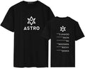 babyHealthy Astro Same Style T-Shirt Sanha Jinjin Moonbin Eunwoo MJ Rocky Tee Shirt