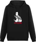 Mesrine Movie Mens Funny Unisex Sweatshirts Graphic Print Hooded Black Sweater, Black, M