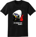 Untouchables Calimero Man Clothing Graphic Unisex Basic Short Sleeve Cotton Casual T-Shirt Black XL