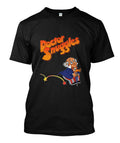NWT 661479-Dr. Snuggles Retro Vintage Fun T Shirt Size S-4XL, BlackOne Size