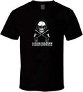 I Dig Booty Metal Detector Shirt Black White Tshirt Men's Black M