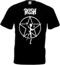 Rush Starman Hard Rock Men's T-Shirt Black Unisex Tee
