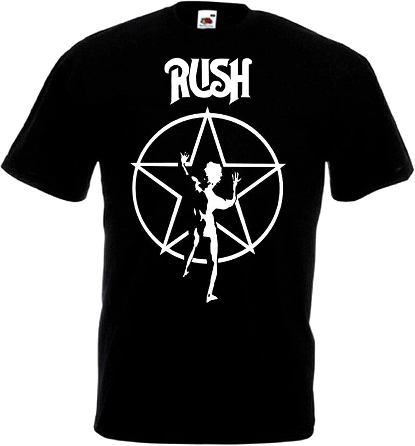 Rush Starman Hard Rock Men's T-Shirt Black Unisex Tee