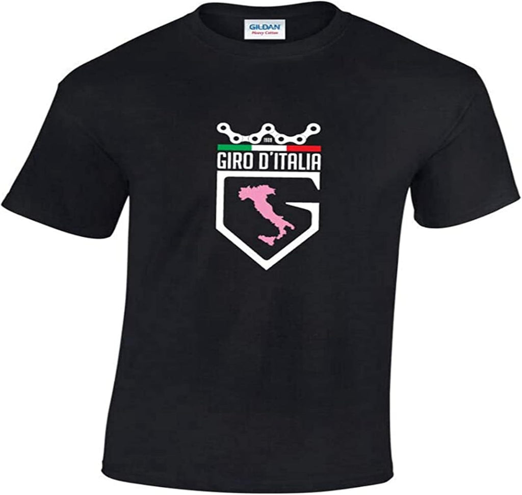 riflesso Giro d'Italia Badge Cycling Bike Mens Printed Cotton T-Shirt