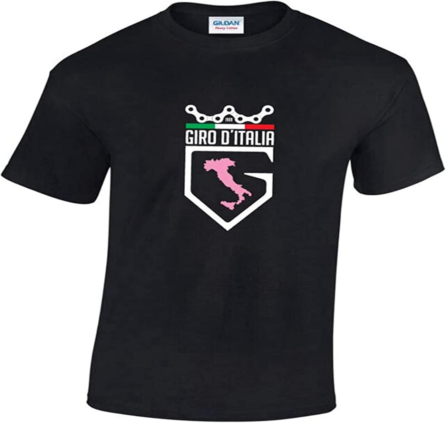 riflesso Giro d'Italia Badge Cycling Bike Mens Printed Cotton T-Shirt