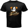 Mighty Ducks Anaheim Logo Hockey League Men's Black T-Shirt