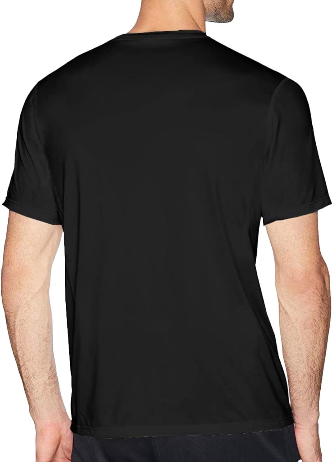 KAAFAL Men's T-Shirt Ones Music and Directions Fashion Graphic Print Trend T Shirt Summer Cotton Casual Short Cotton Crew Neck Short Sleeve Graphic Tops Tee for Men Womens,Black,6X-Large