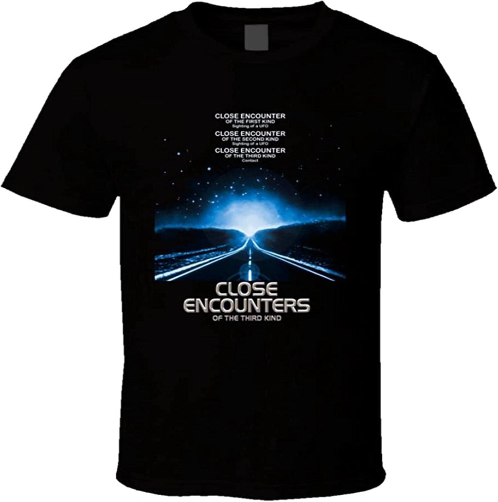 Men's Close Encounters of The Third Kind Movie T Shirt Black S