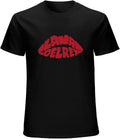 Lana Lips Del Rey T-Shirt Mens Balck Tees Unisex Shirt, Black, XL