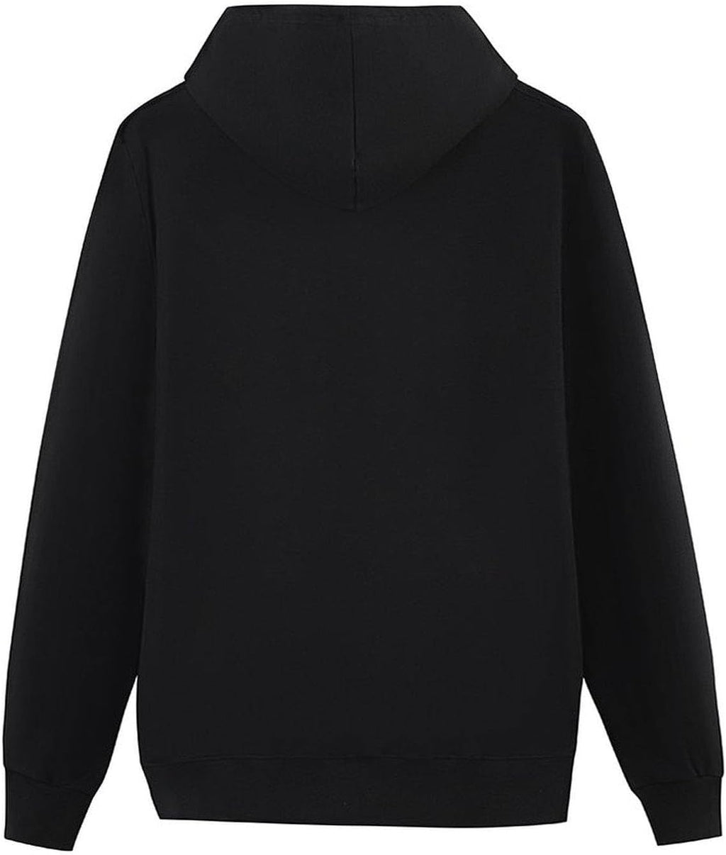X-Files Men's Long Sleeve Hoody Black Spooky Mulder Crewneck Graphic Hoodie