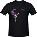 dell'acqua Chris Rea The Blue Cafe Shirts 100 Cotton Men Round Neck