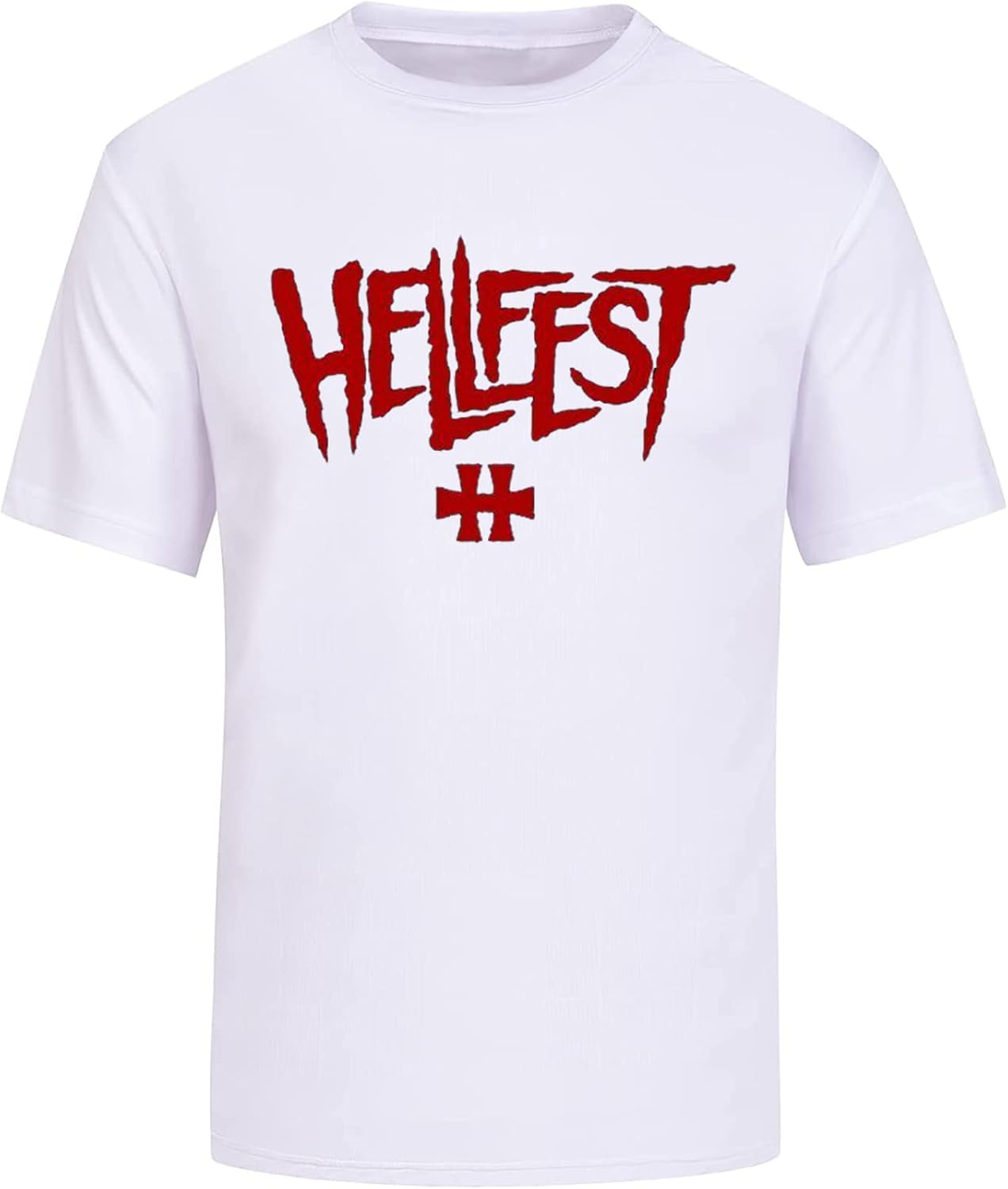 Hellfest Heavy Metal Music Festival Men's T-Shirt White T-Shirt