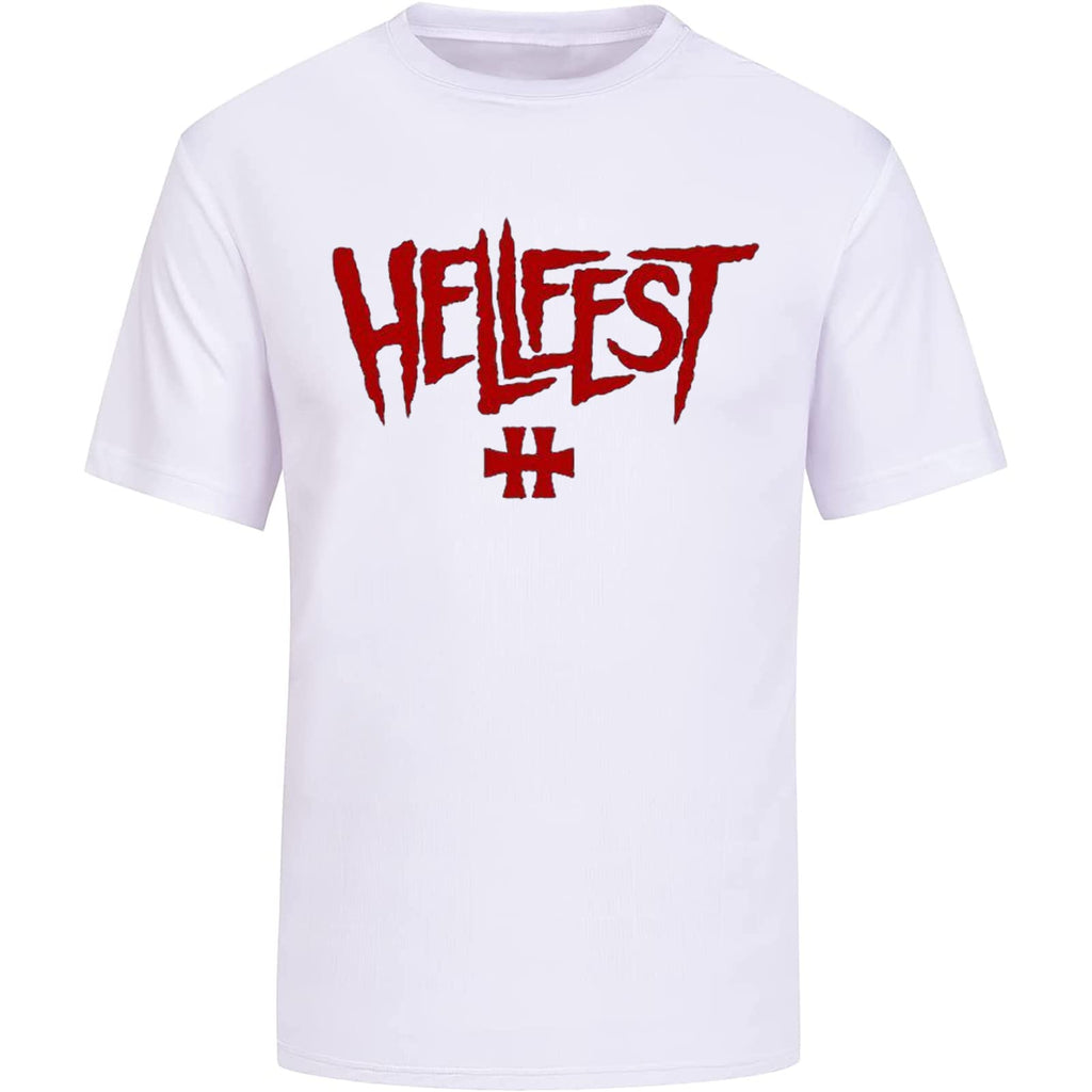 Hellfest Heavy Metal Music Festival Men's T-Shirt White T-Shirt