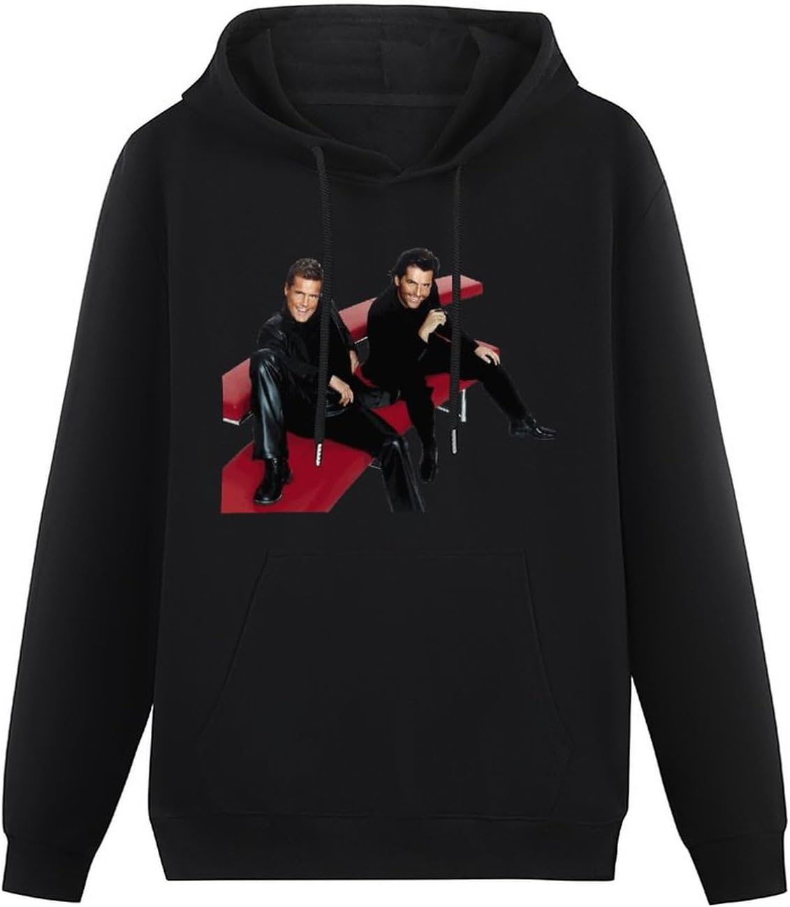 EtLin Modern Talking Hoodie White Color Mens Clothes Long Sleeve Modern Talking Logo Hoody Tops Hoodies Fashion Band Garments