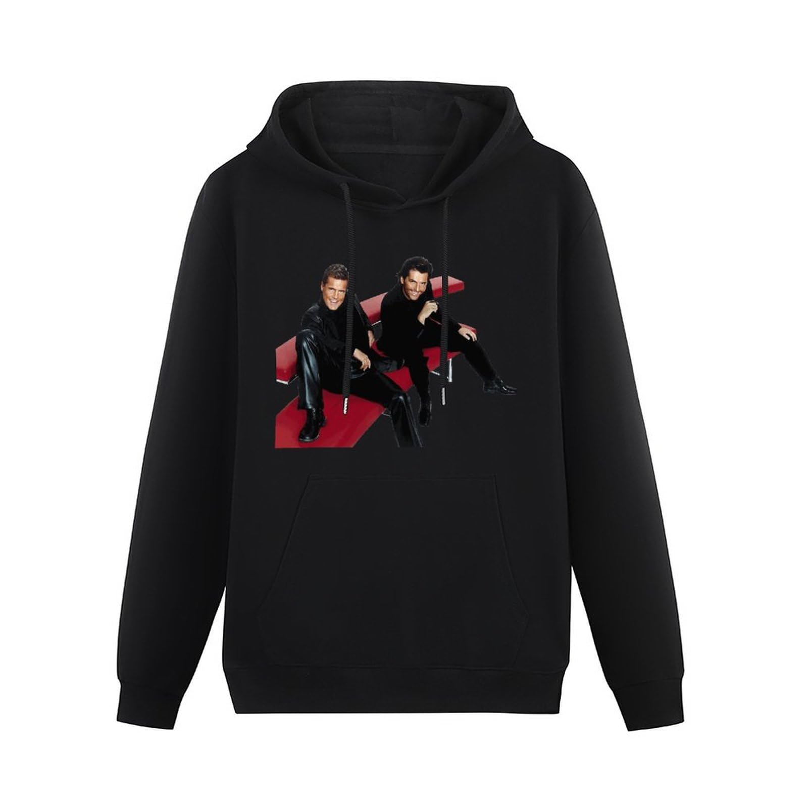 EtLin Modern Talking Hoodie White Color Mens Clothes Long Sleeve Modern Talking Logo Hoody Tops Hoodies Fashion Band Garments