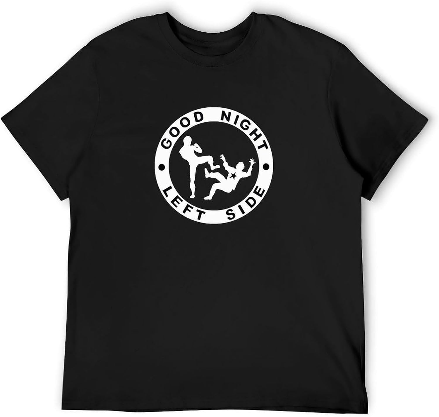 Good Night Left Side T Shirt For Men