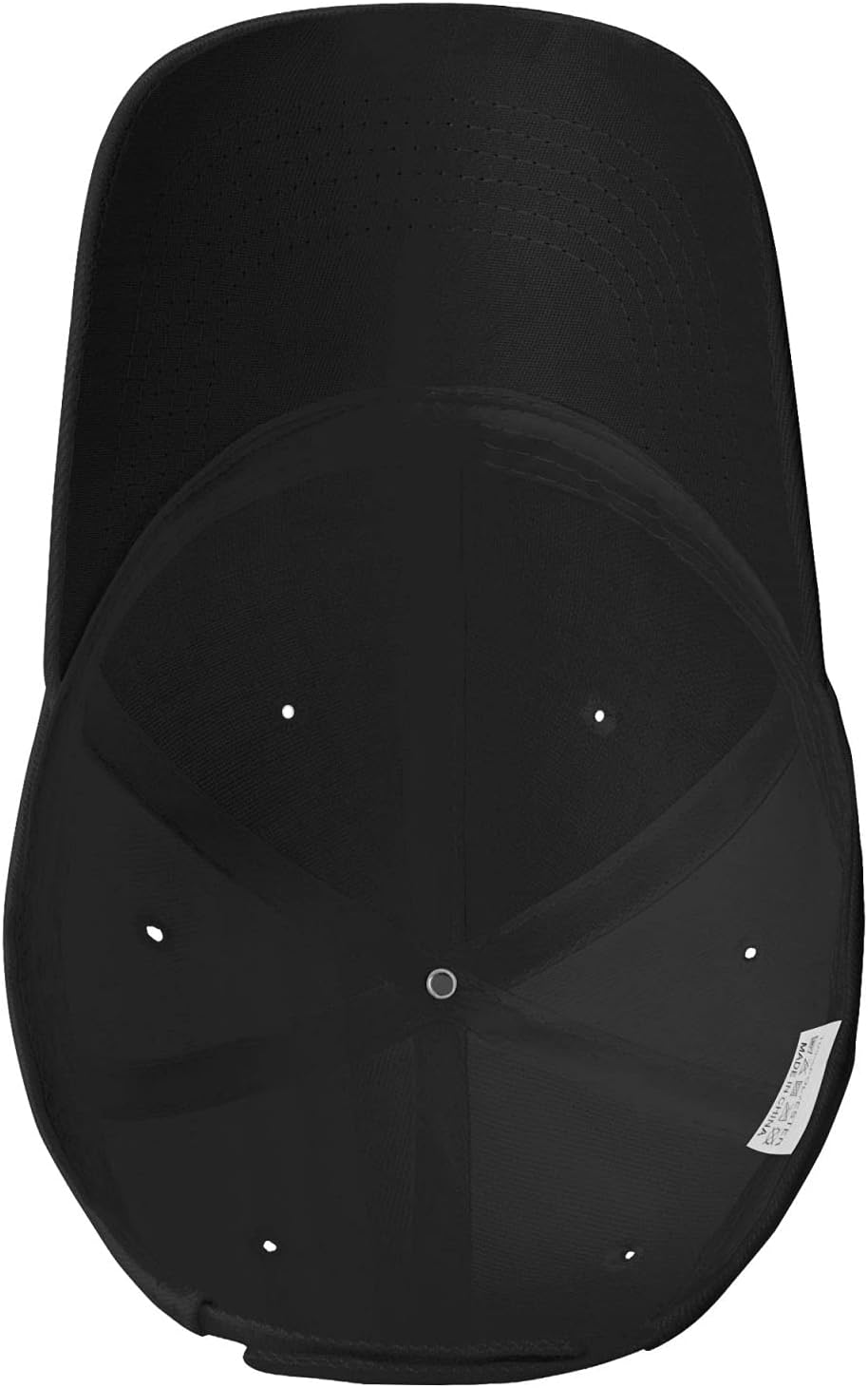 Men's Women Adjustable Baseball Cap sunprotection Outdoors Running Dad Hat Black