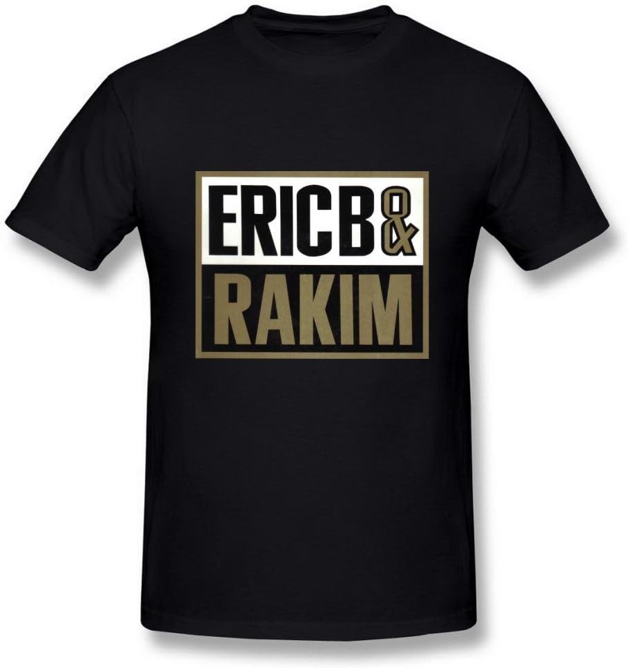 Men's Eric B. and Rakim Logo Black T Shirt XXXXL