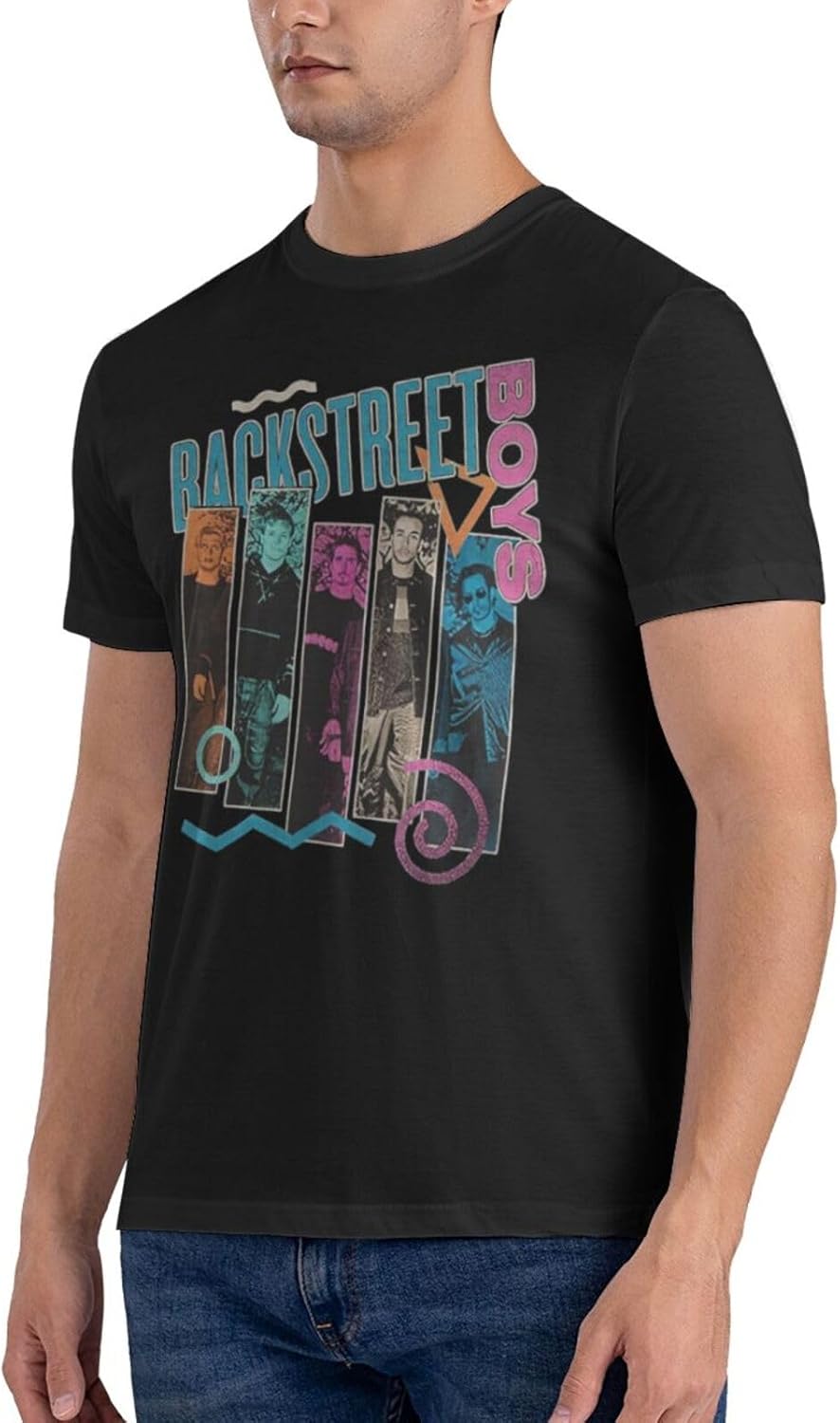 Novelt Men's Backstreets Short Sleeve T Shirts Comfortable Man T-Shirt