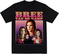 Men's Vintage Bree Van DE KAMP Homage T-Shirt Desperate Housewives T Shirt Funny Tee Black