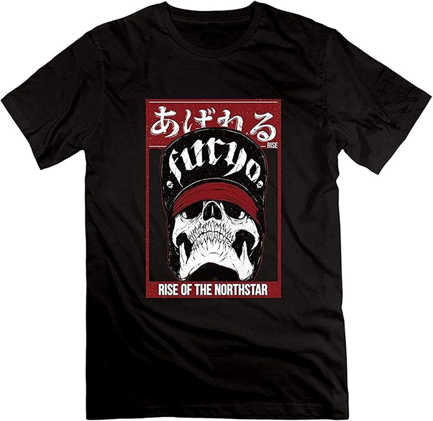 Band Rise of The Northstar Cool Unisex T-Shirt Graphic Mens Cotton Casual Black Tee Shirt, Black, L