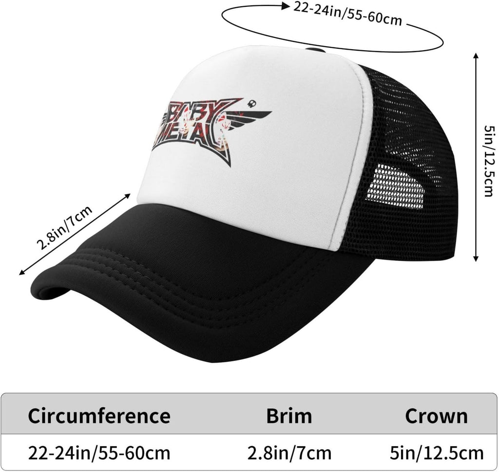 Man Womens Adjustable Baseball hat Fashion Sports Running Dad Hat Black