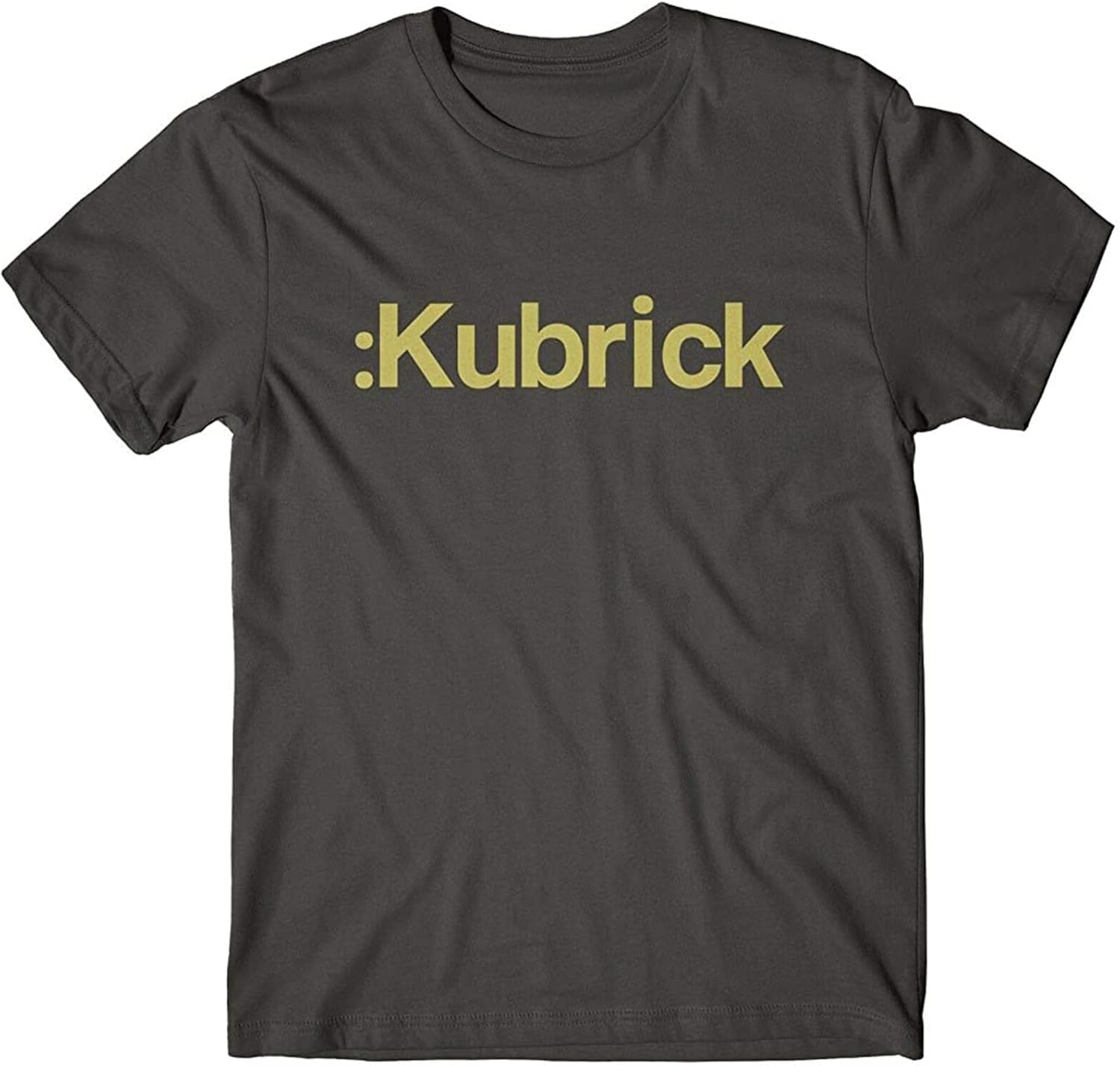 Kubrick Men's 100% Graphite Cotton T-Shirt