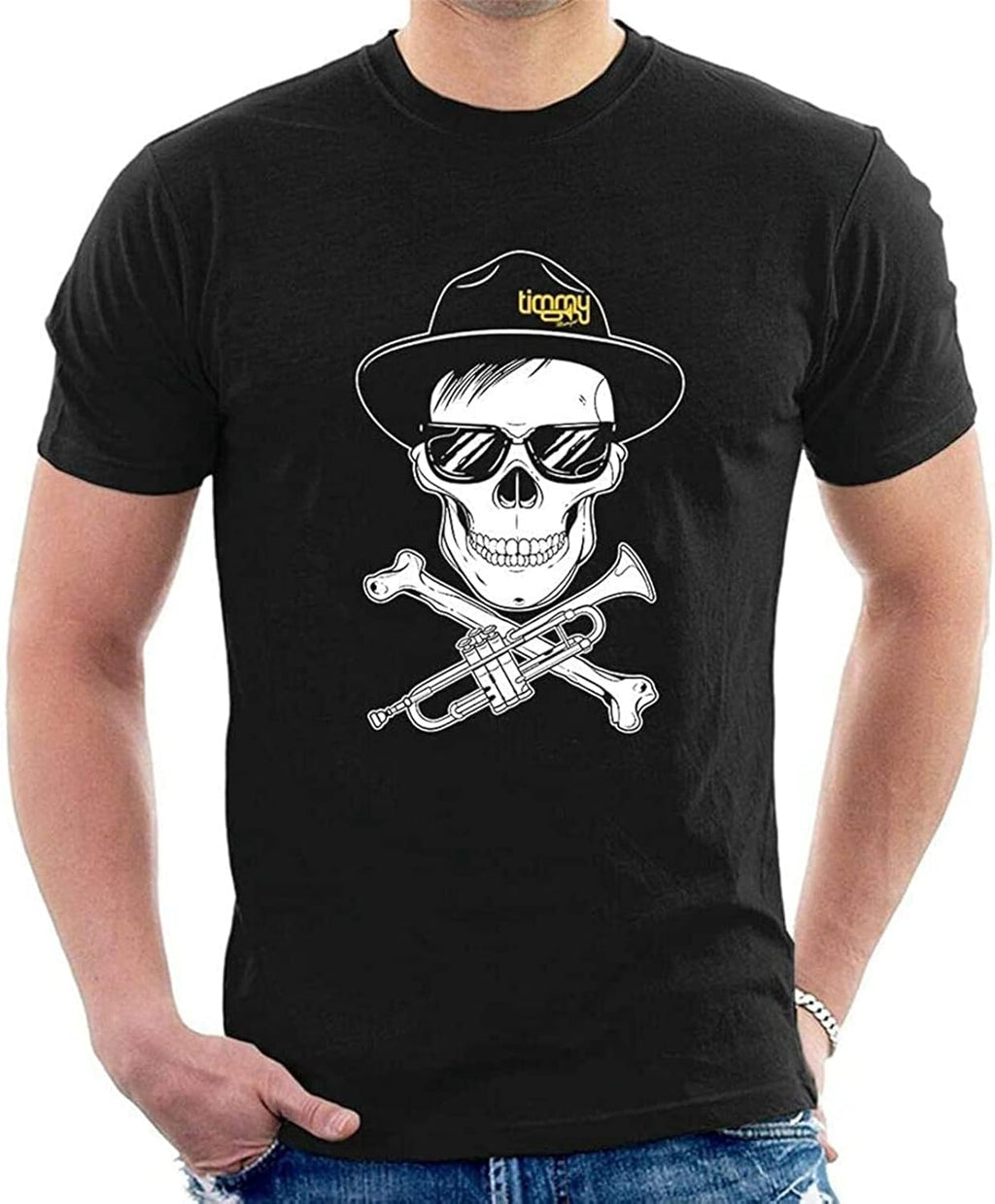 Timmy Trumpet Skull T-Shirt Electro House DJ