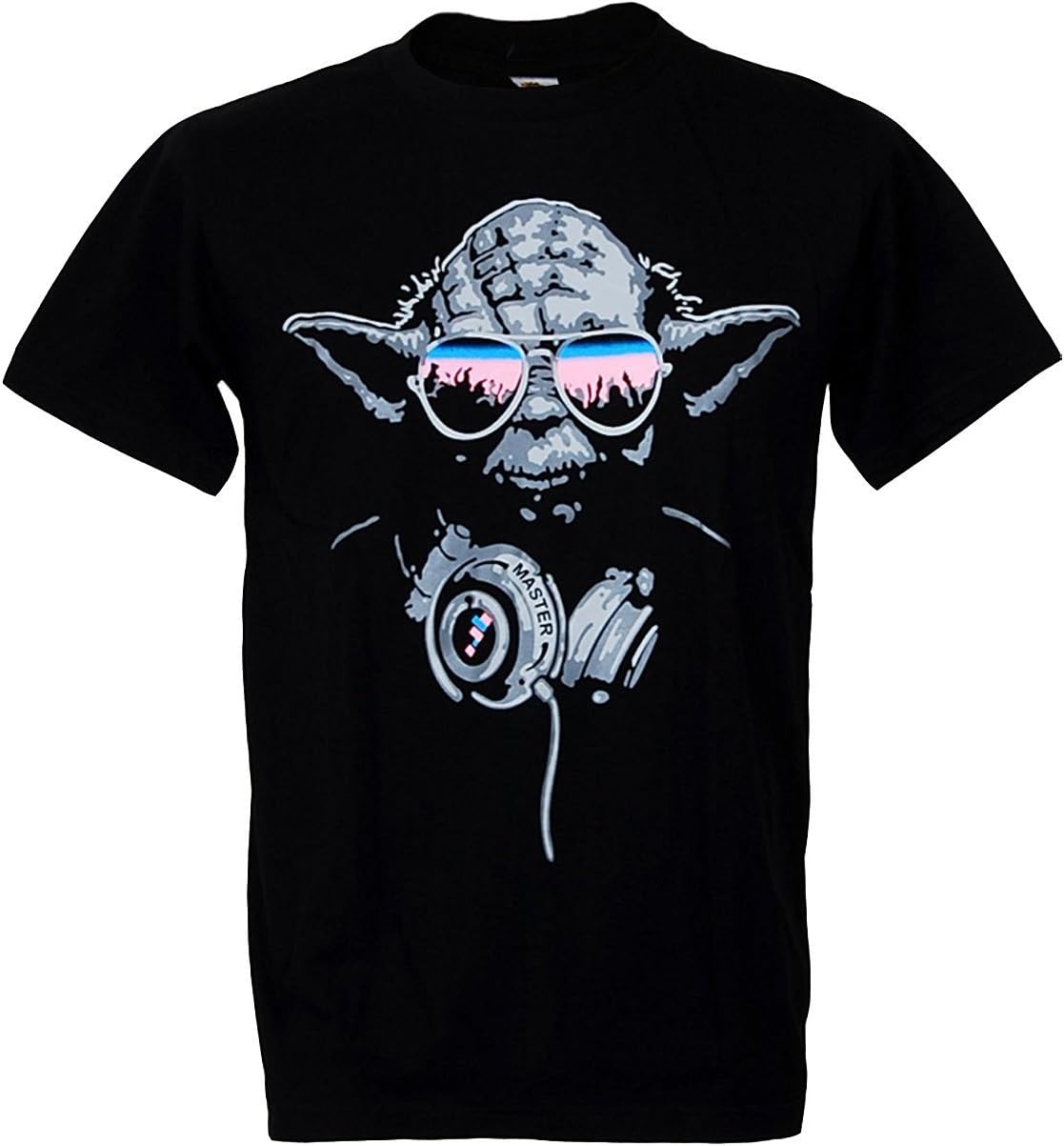 Tshirtmystyle-Yoda Cool DJ Hip Hop Star Wars Man T-Shirt, 1black - Fba, M