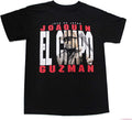 wav Men's Joaquin Guzman El Chapo T-Shirts Black XL