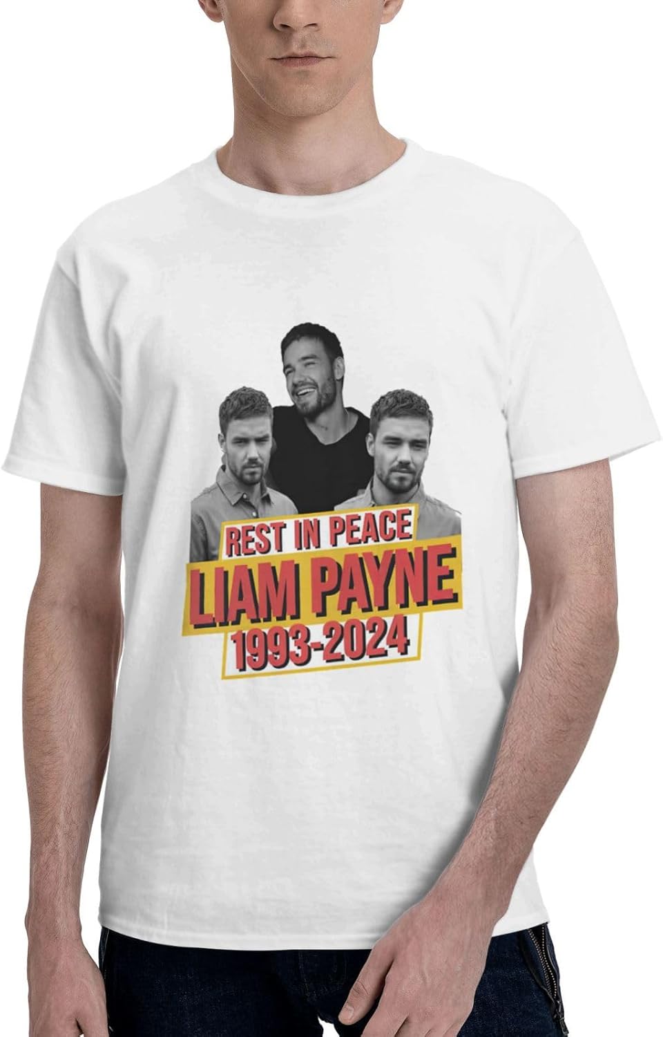 Men's Vintage T-Shirts Print Short Sleeve Tees T Shirt