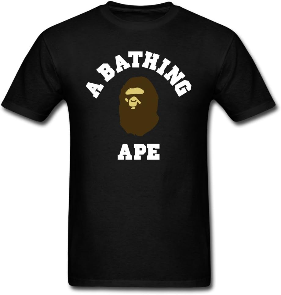 Ape XXXX-l T-Shirt Swim Shorts for Men Black High Quality - Black - One Size, Black, xxl