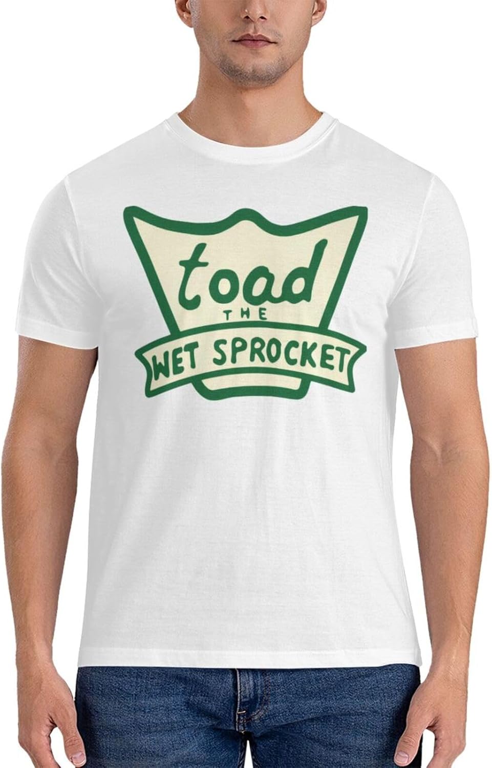 Men's Tee Popular Short Sleeve Outdoor Fishing Crewneck Black Blouses