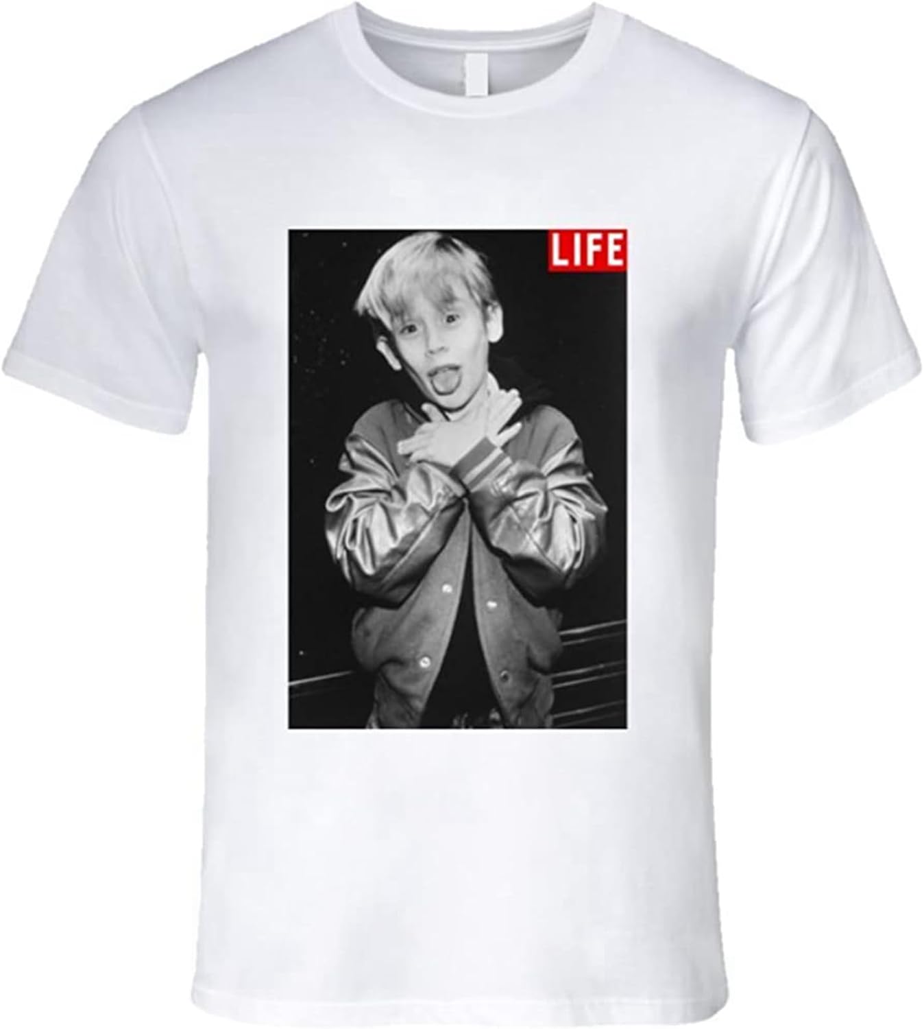 Macaulay Culkin Life Magazine Ryan Gosling Mens T-Shirt Unisex White Top Tee XL, white, XL