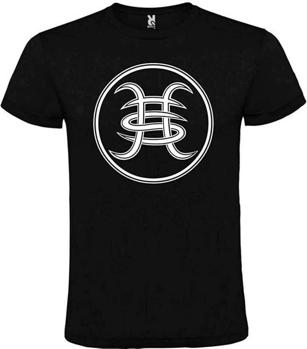 Black T-Shirt Heroes Del Silencio Logo 100 Cotton Black