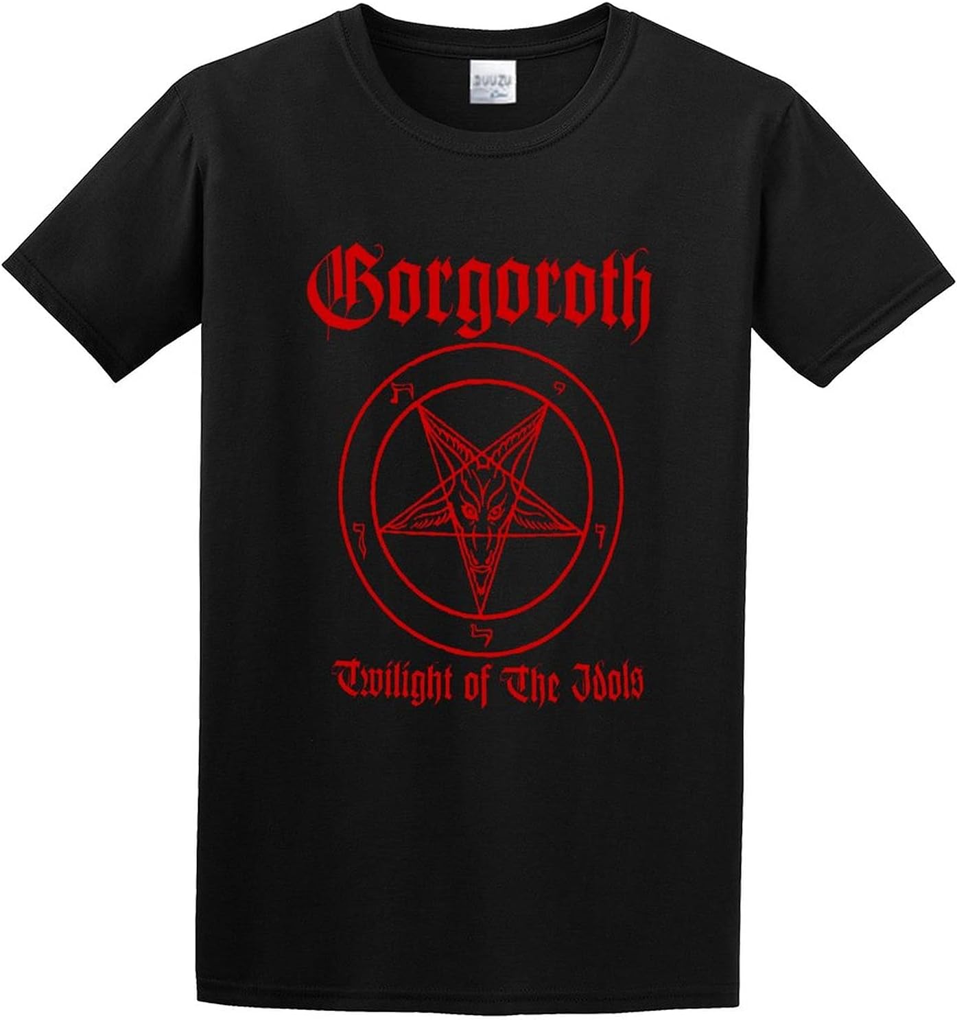 Gorgoroth Twilight of The Idols College Style Concise Alternative Assemble Aldult T-Shirt Black