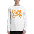 Man T-Shirts Hipster Long Sleeve Outdoor Gym Workout Crewneck Black Sweatshirt