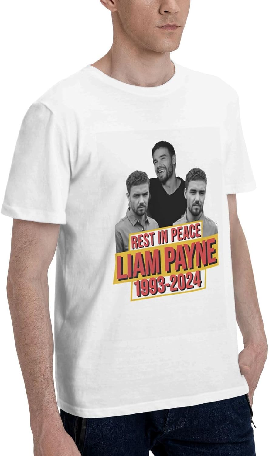 Men's Vintage T-Shirts Print Short Sleeve Tees T Shirt
