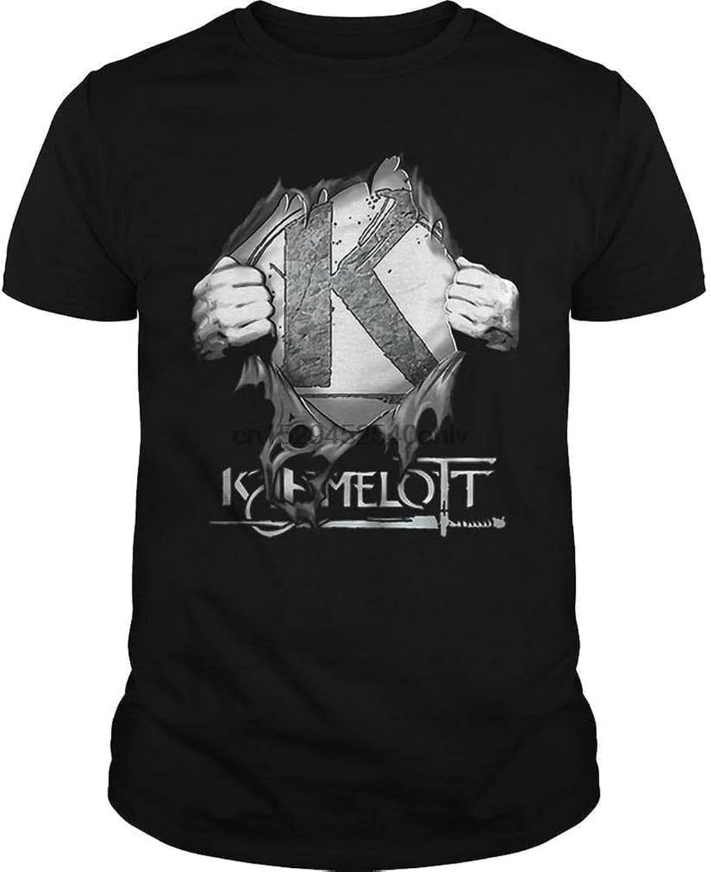 Inside Me Logo Kaamelott Chemise Noir