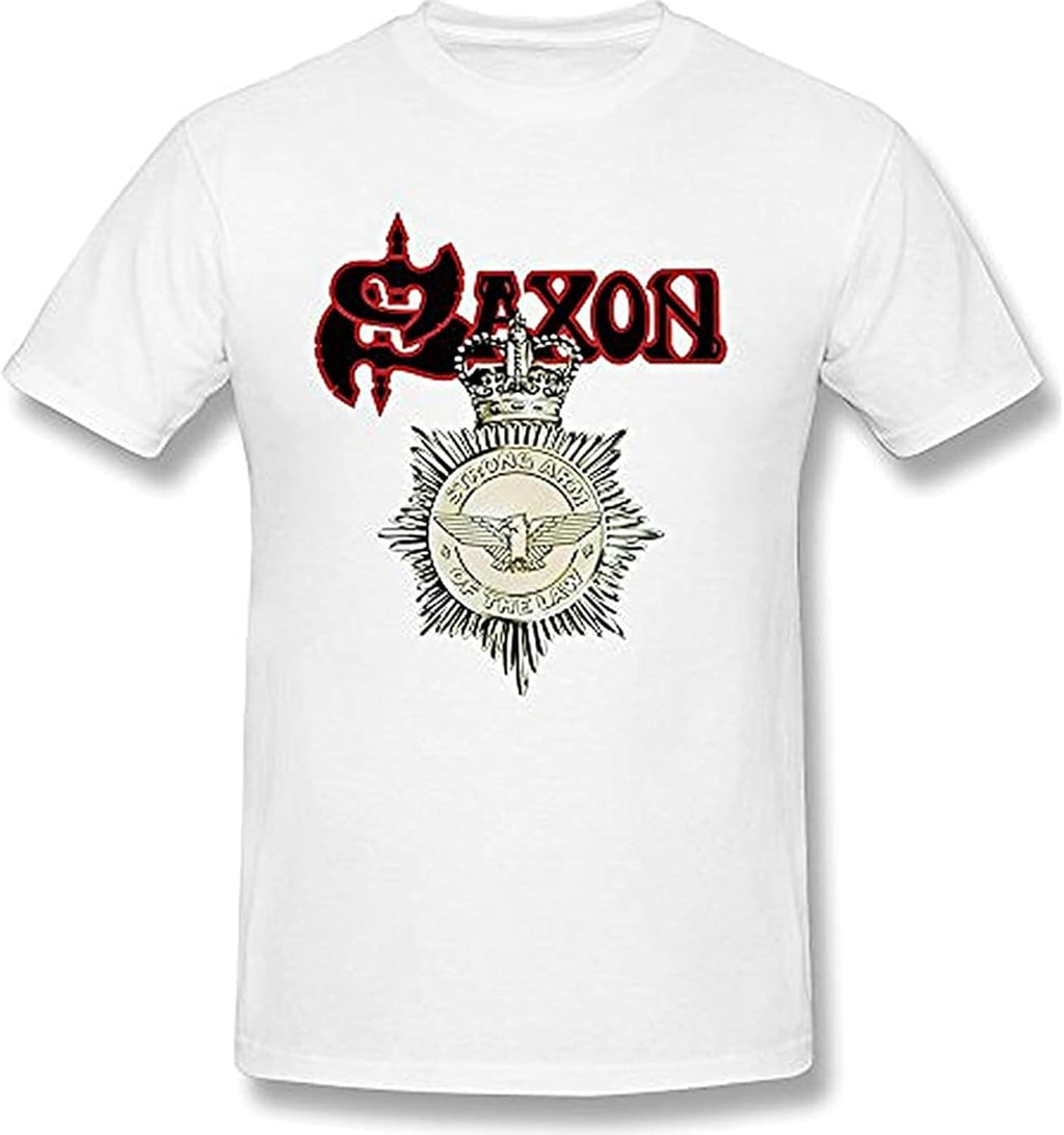 Saxon Men's Strong Arm of The Law Remastered T-Shirt