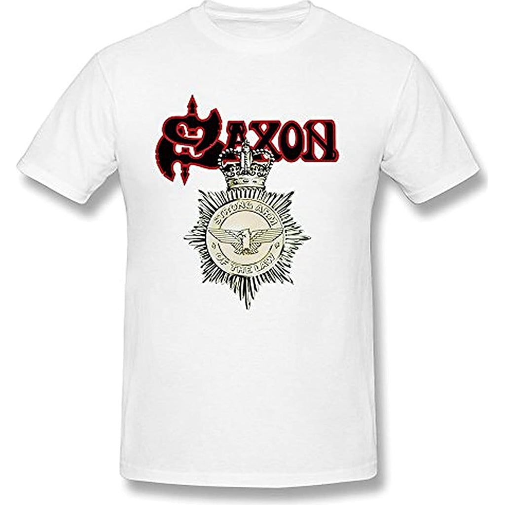 Saxon Men's Strong Arm of The Law Remastered T-Shirt