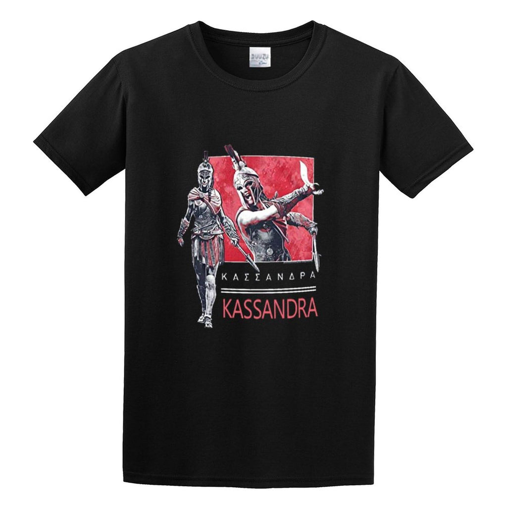 Assassin's Creed Odyssey Kassandra Spartan Warrior Soldier Armor Mens 100% Cotton Tshirt
