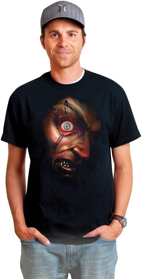 Morph Costumes Morphsuits Men's Frantically Moving Eyeball Digital Dudz Shirt
