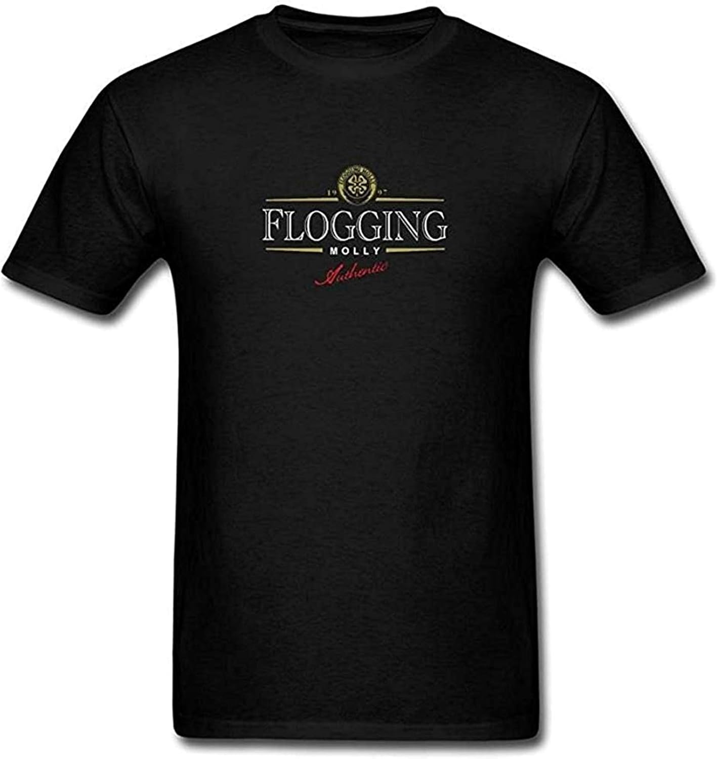 Flogging Molly T-Shirt Unisex Black Mens Tees M, Black